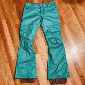 Bright Blue Burton Snowboard Pants